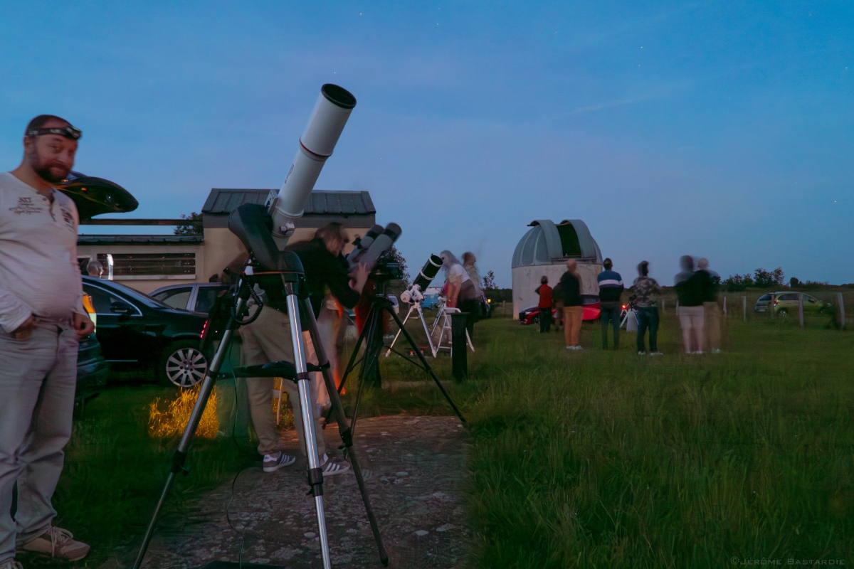 Soirée d'observation publique à l'Observatoire de l'Anjou